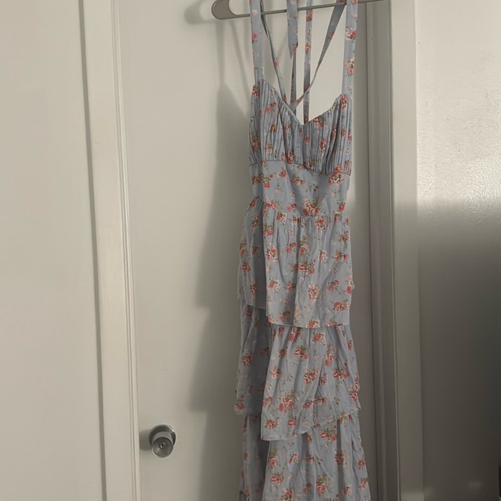 Abercrombie and Fitch maxi tiered dress
